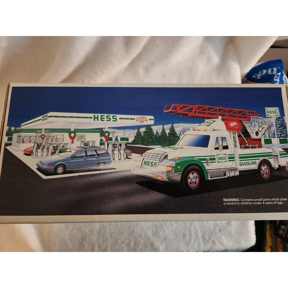 Hess 1994 Emergency Rescue Truck New In Box Complete Hess Corporation